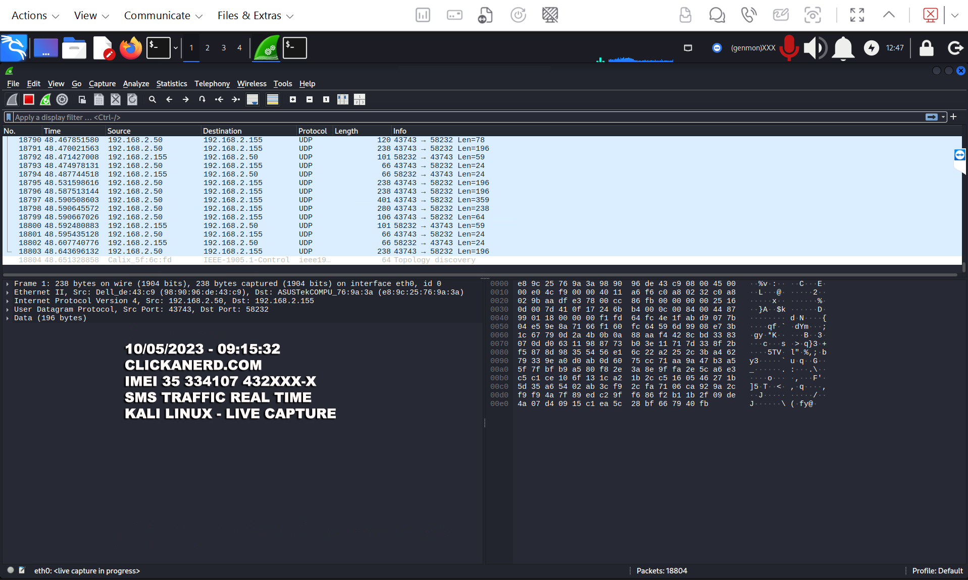 ClickaNerd Network Capture